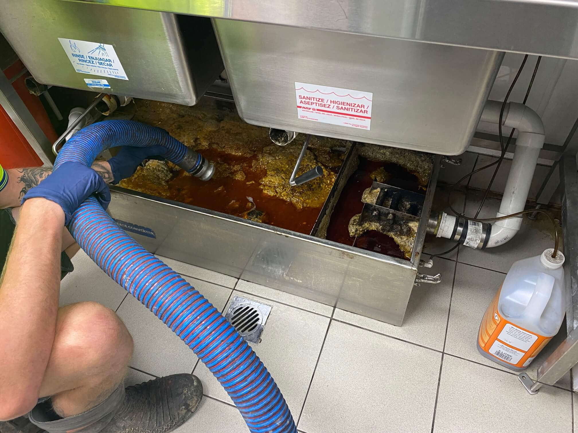 Grease Trap Cleaning in Brandon